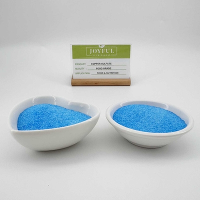 주문 FDA 식품 구리 황산 펜타히드레이트 파란색 입자 CAS 7758 99 8 온라인 제조