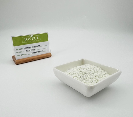 주문 녹색 나트륨 철화 글루코나트 분말 식품 첨가물 C12H22FeO14 온라인 제조